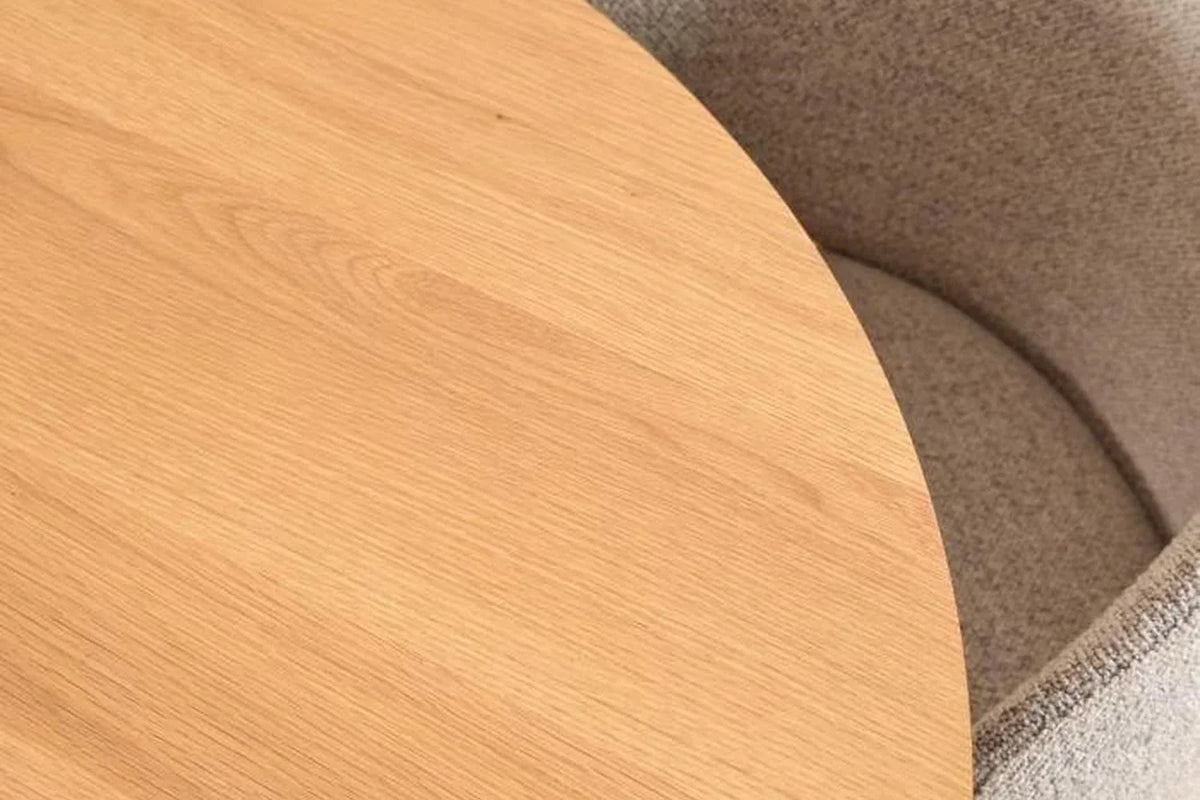 Ella Swivel Beige Dining Chair