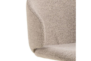 Ella Swivel Beige Dining Chair