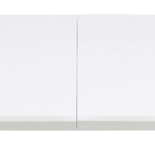 Belina Extending Oval Dining Table in White and Oak 170-270
