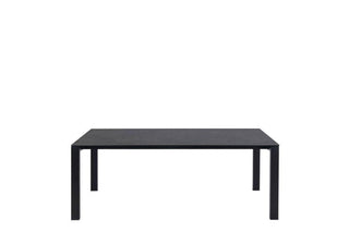 Brentford Matt Black Ceramic Dining Table 200x90cm