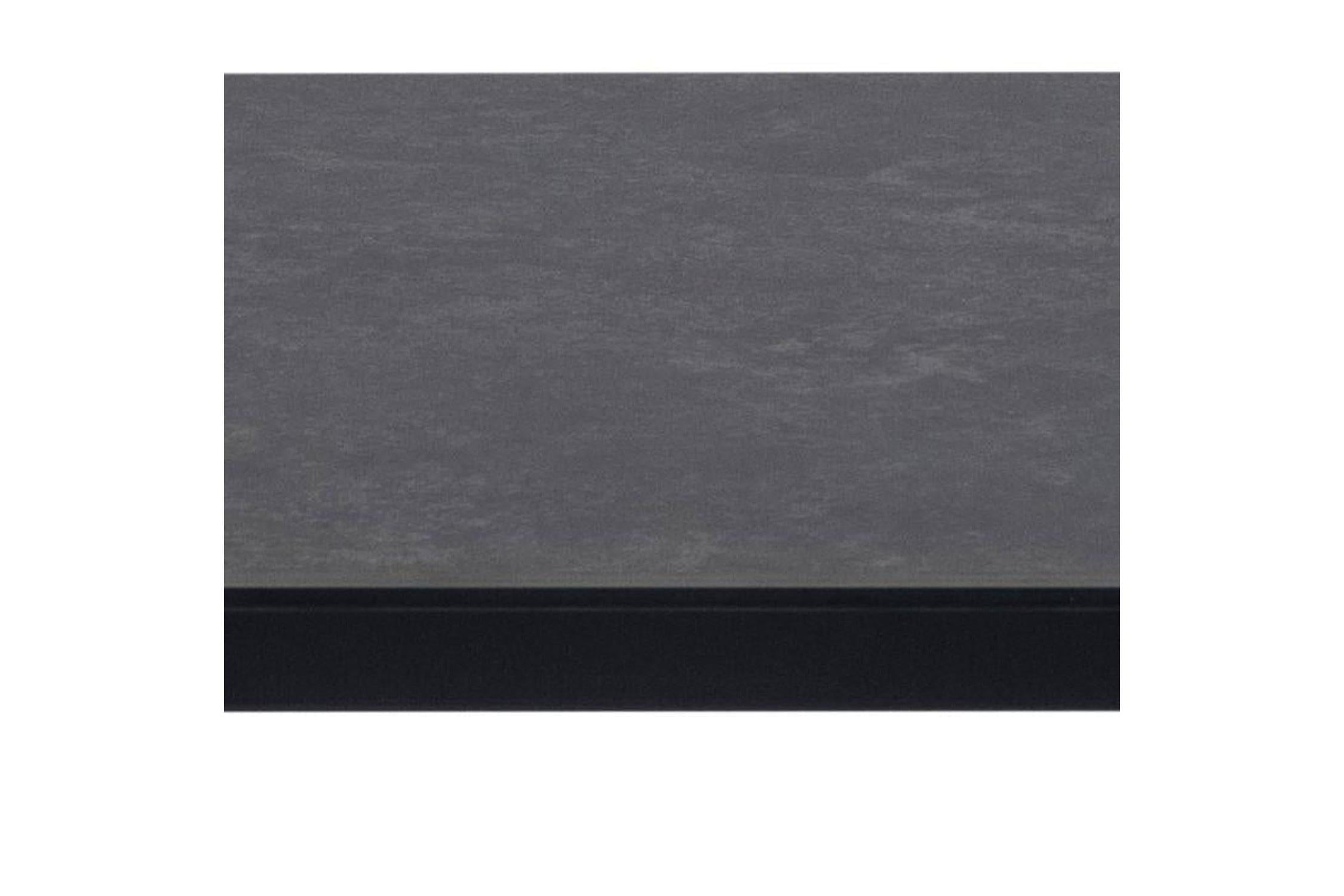 Brentford Matt Black Ceramic Dining Table 200x90cm
