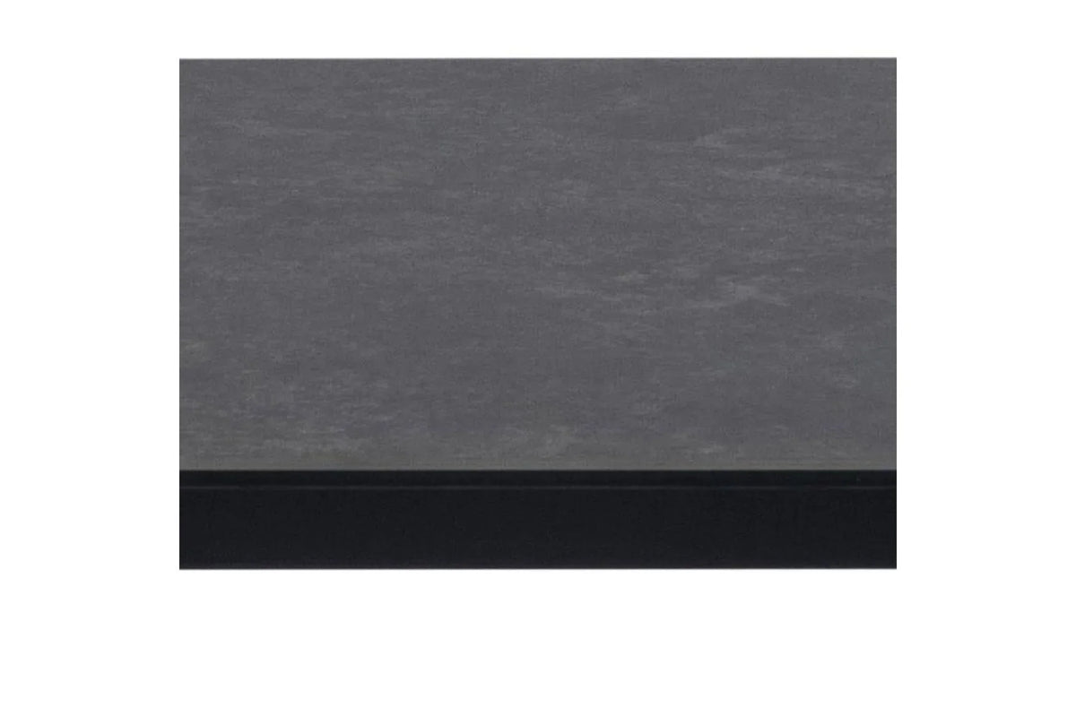 Brentford Matt Black Ceramic Dining Table 200x90cm