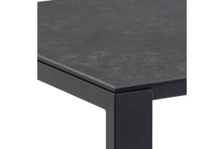Brentford Matt Black Ceramic Dining Table 200x90cm