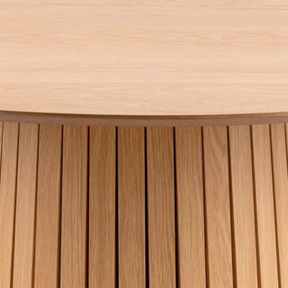 Christo Round Dining Table in Oak 120cm