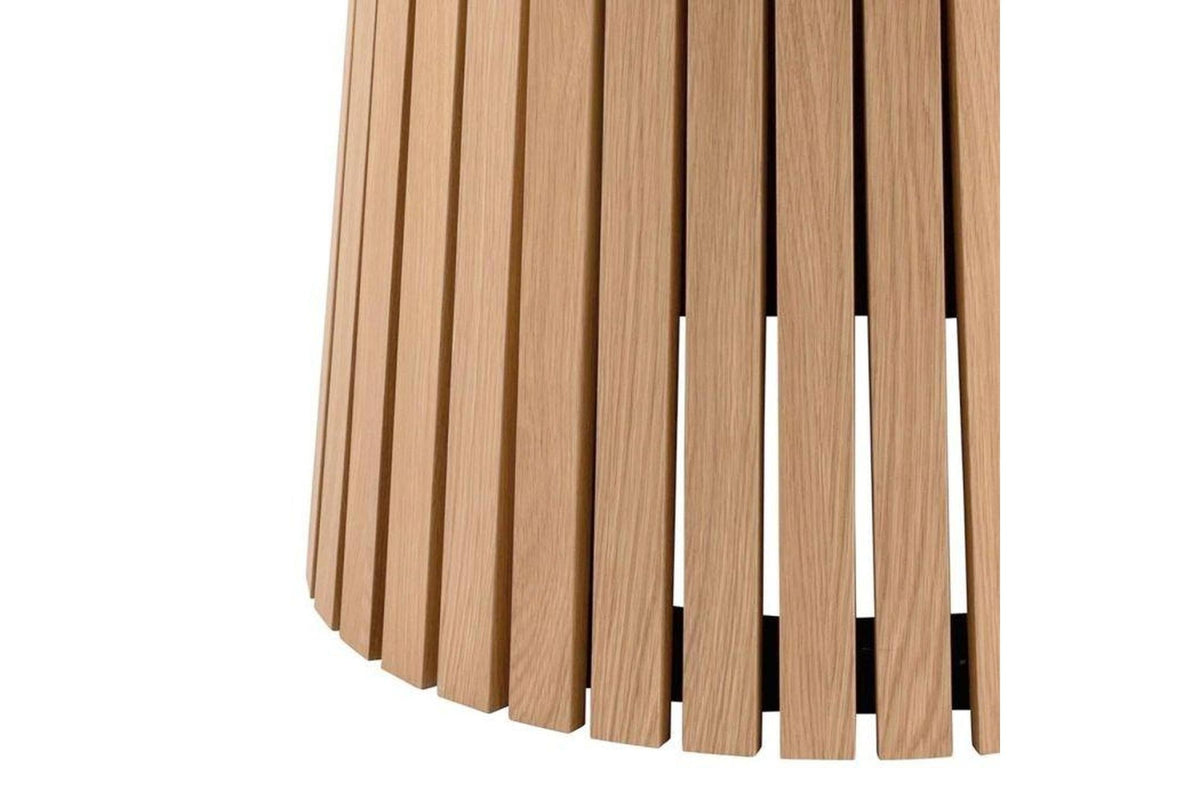 Christo Round Dining Table in Oak 120cm