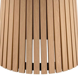 Christo Round Dining Table in Oak 120cm