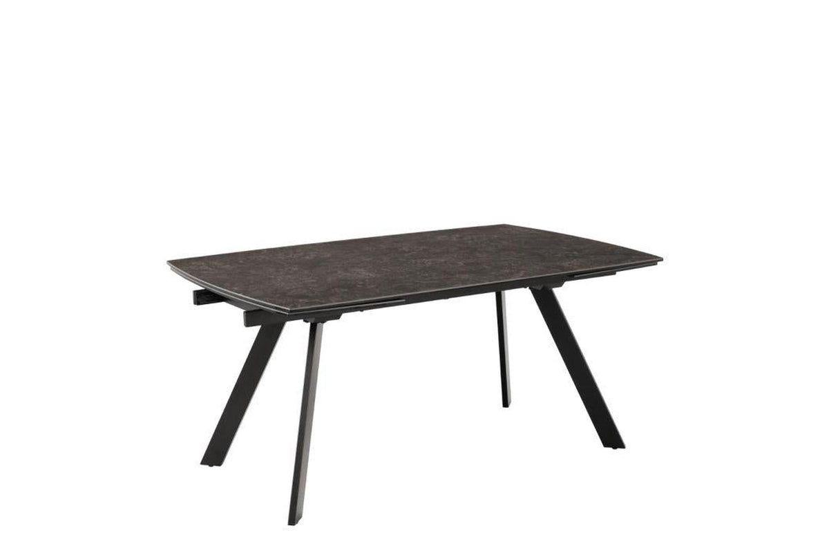 Blackburn Extending Ceramic Dining Table in Black 160-240cm
