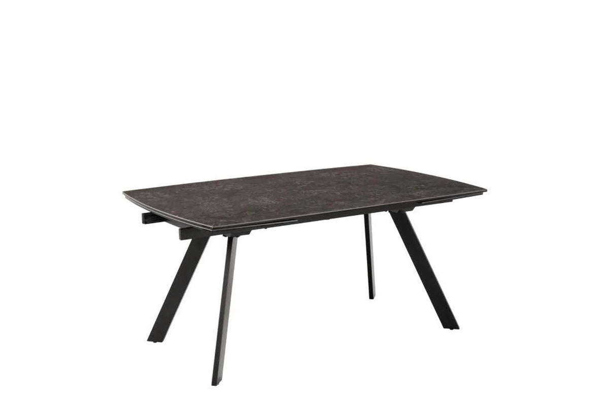 Blackburn Extending Ceramic Dining Table in Black 160-240cm