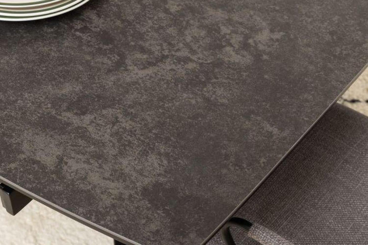 Blackburn Extending Ceramic Dining Table in Black 160-240cm