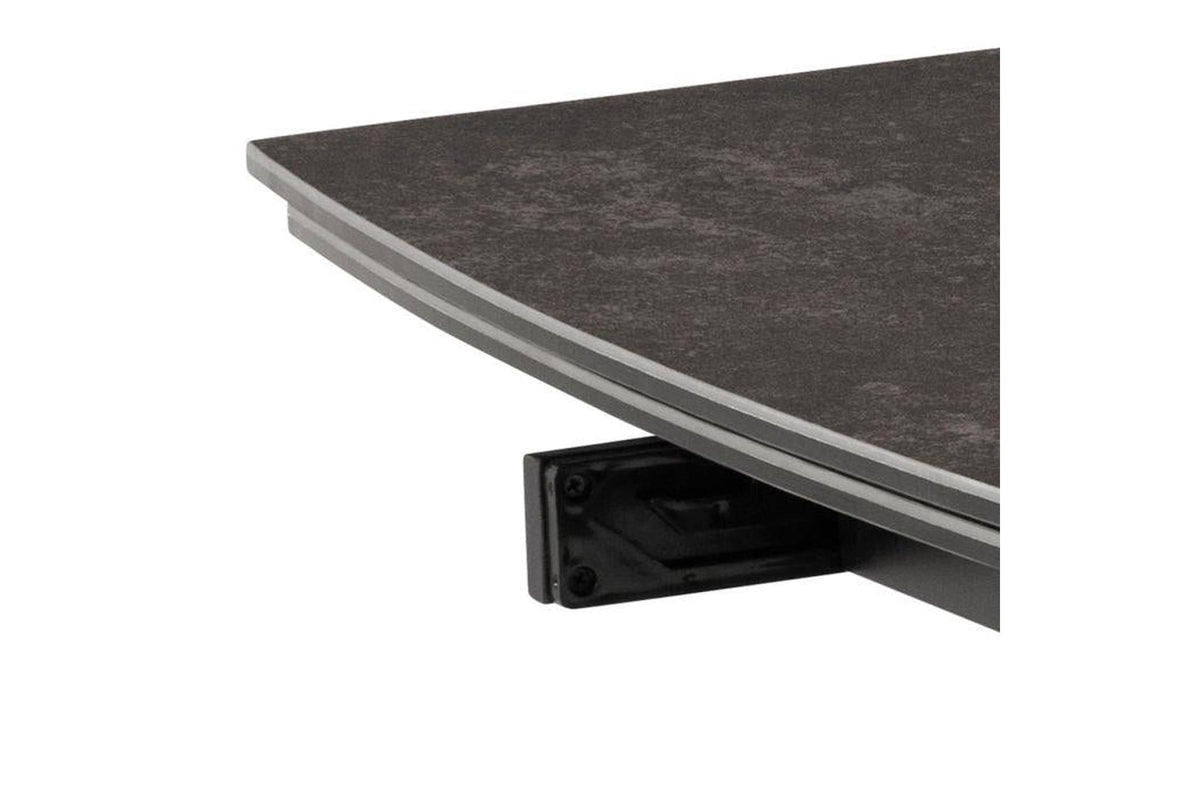 Blackburn Extending Ceramic Dining Table in Black 160-240cm
