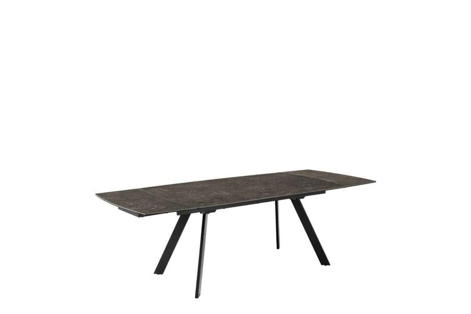 Blackburn Extending Ceramic Dining Table in Black 160-240cm