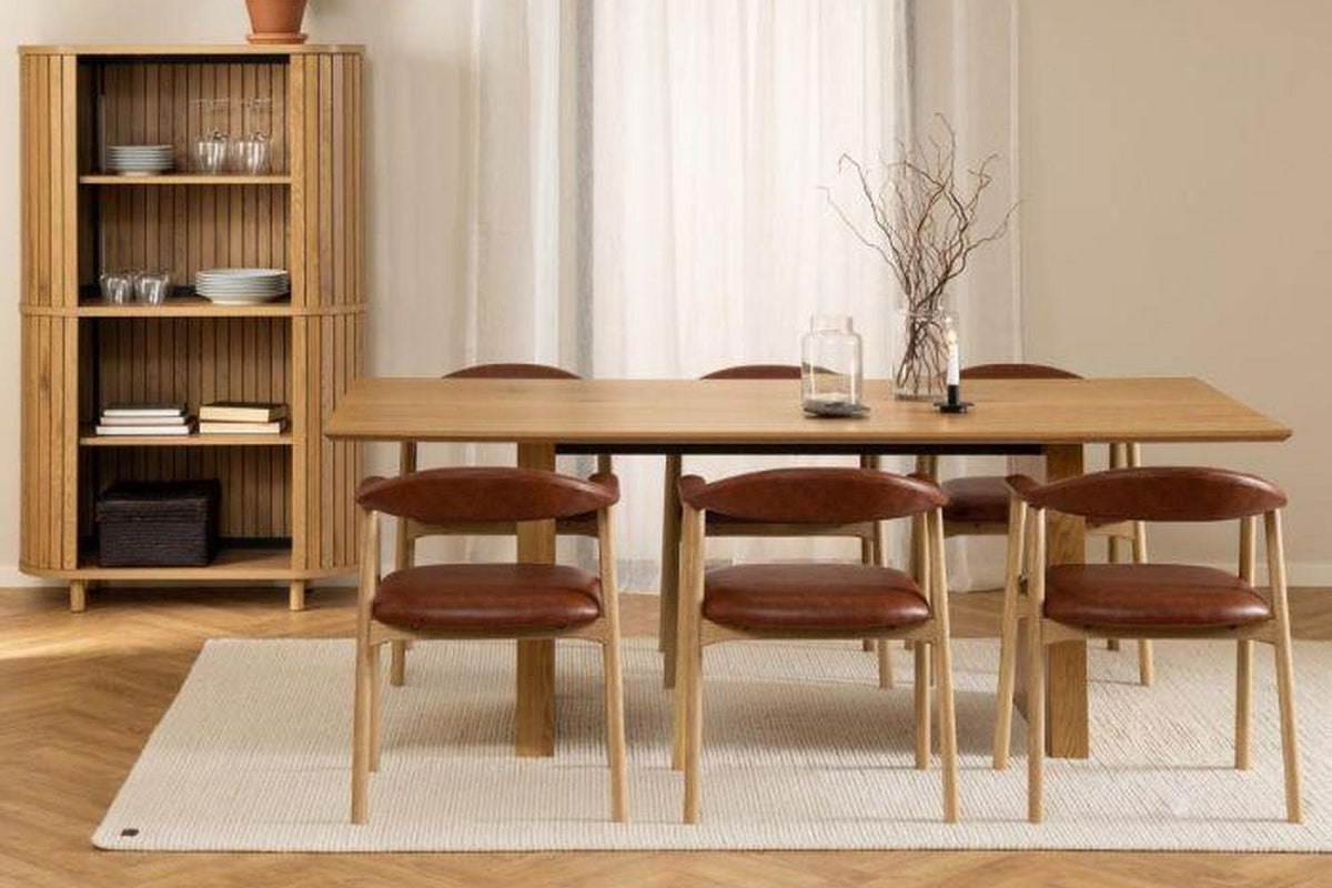 Colima Dining Table in Oak 210x100cm