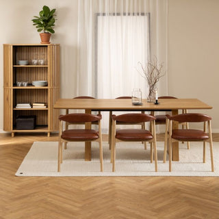 Colima Dining Table in Oak 210x100cm