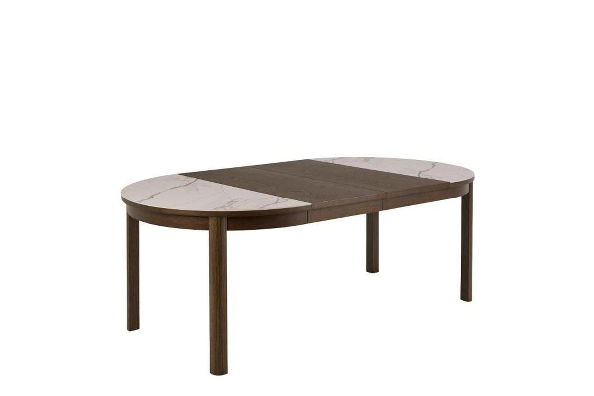 Southampton Extension Leaf in Smoked Oak Veneer Set of 2 for the Southampton Round Extendable Dining Table
