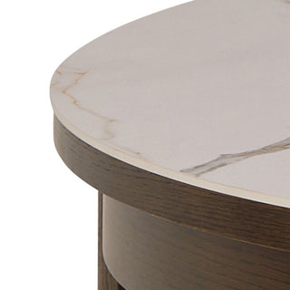 Southampton Round Extendable Dining Table in Cream Ceramic 220cm