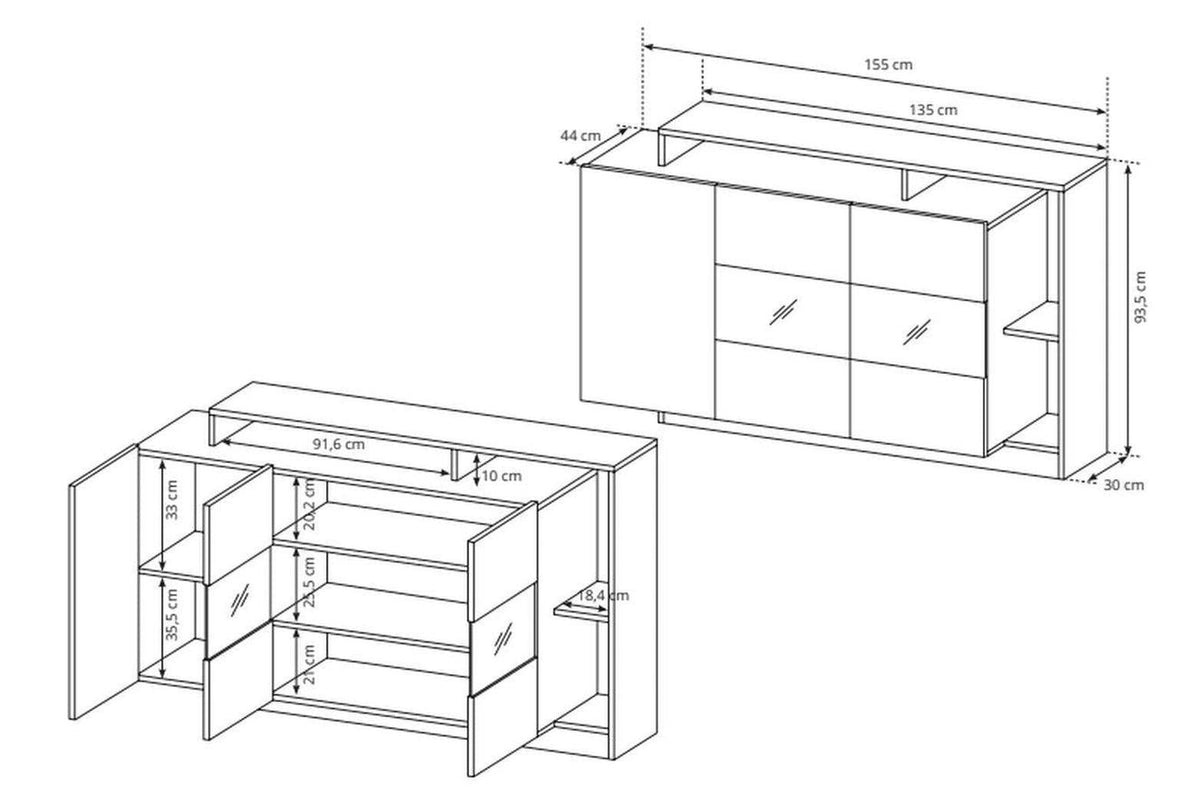 Alva Sideboard 155
