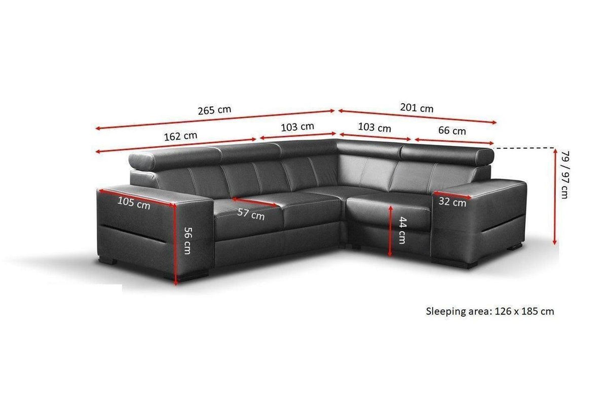 Apollo Pr1 Corner Sofa Bed