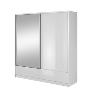 Aria I 200 Wardrobe with Mirror - Msofas LTD