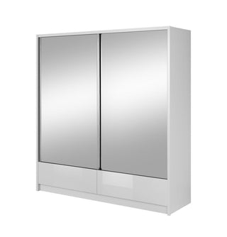 Aria II 200 Wardrobe with 2 Mirrors - Msofas LTD