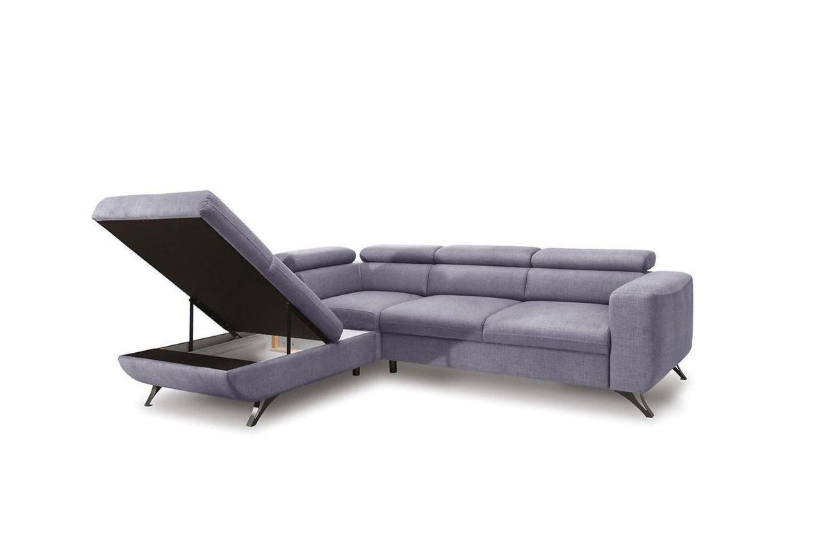 Arrata Express Delivery Corner Sofa Bed With Storage Zoya 03