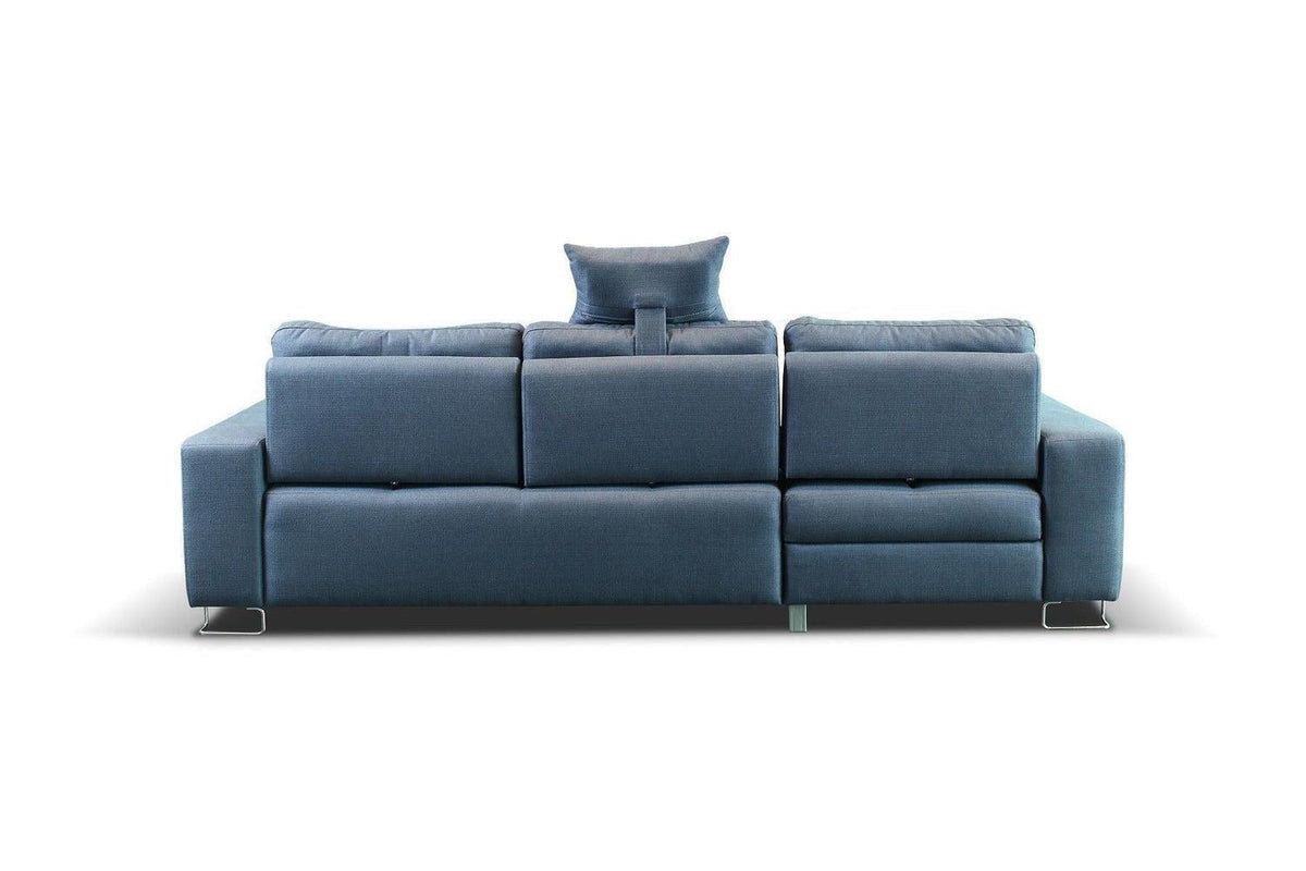 Asti Corner Sofa Bed With Storage Graceland Graphite Clearance