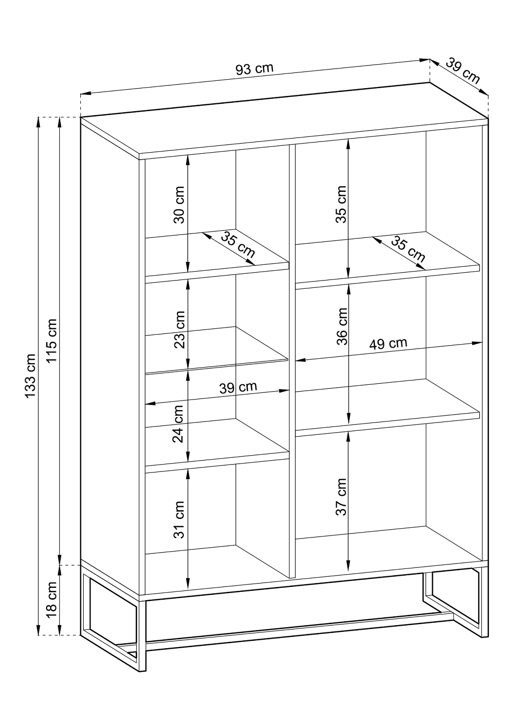 Amber Cabinet