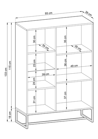 Amber Cabinet - Msofas LTD