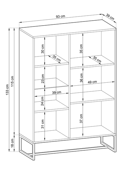 Amber Cabinet