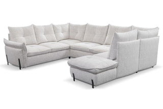 Almeria 5 U Shape Corner Sofa Bed