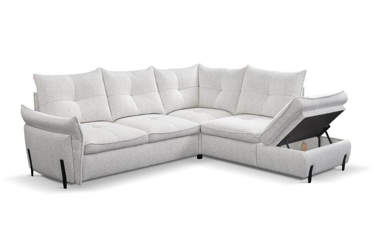 Almeria Express Delivery Corner Sofa Bed 4 With Storage Monolith 92