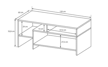 Alva Coffee Table 120