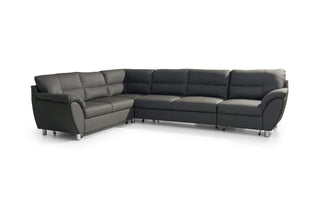 Amigo Corner Sofa Bed XL Soft 6 Black FAST DELIVERY - Msofas LTD