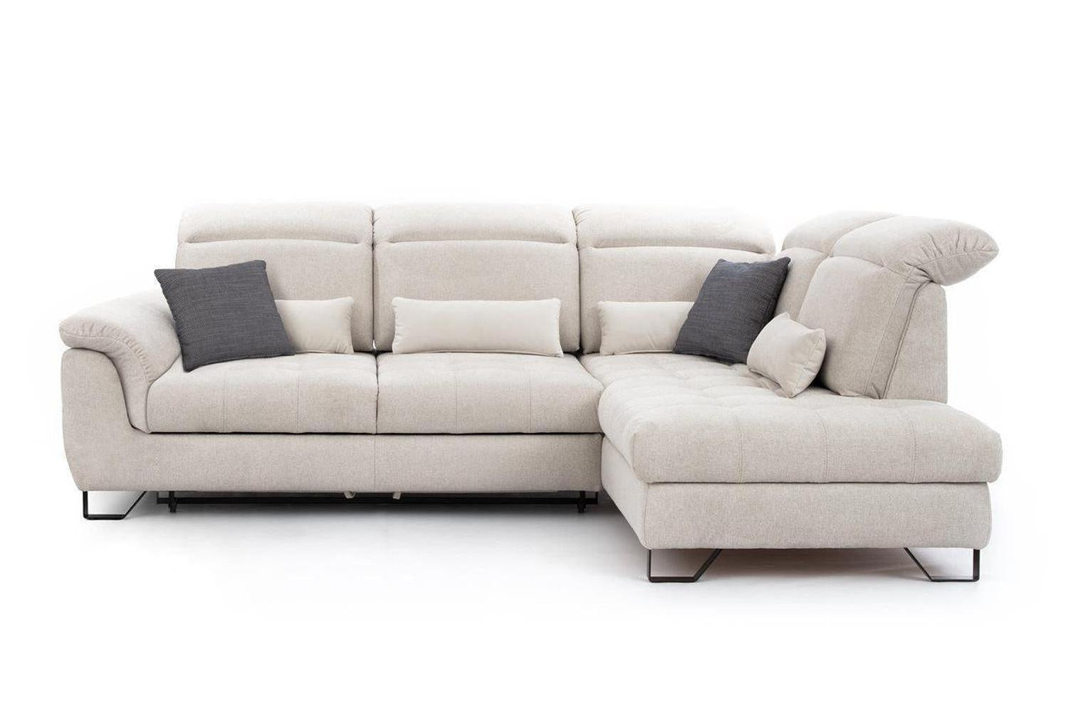 Giova Corner Sofa Bed With Storage