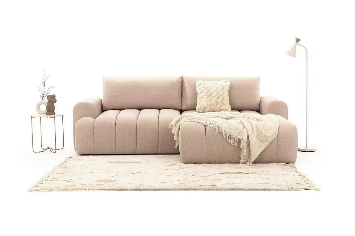 Anubis Corner Sofa Bed with Storage