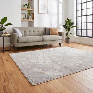 Apollo Think 2677 Grey Gold Rug