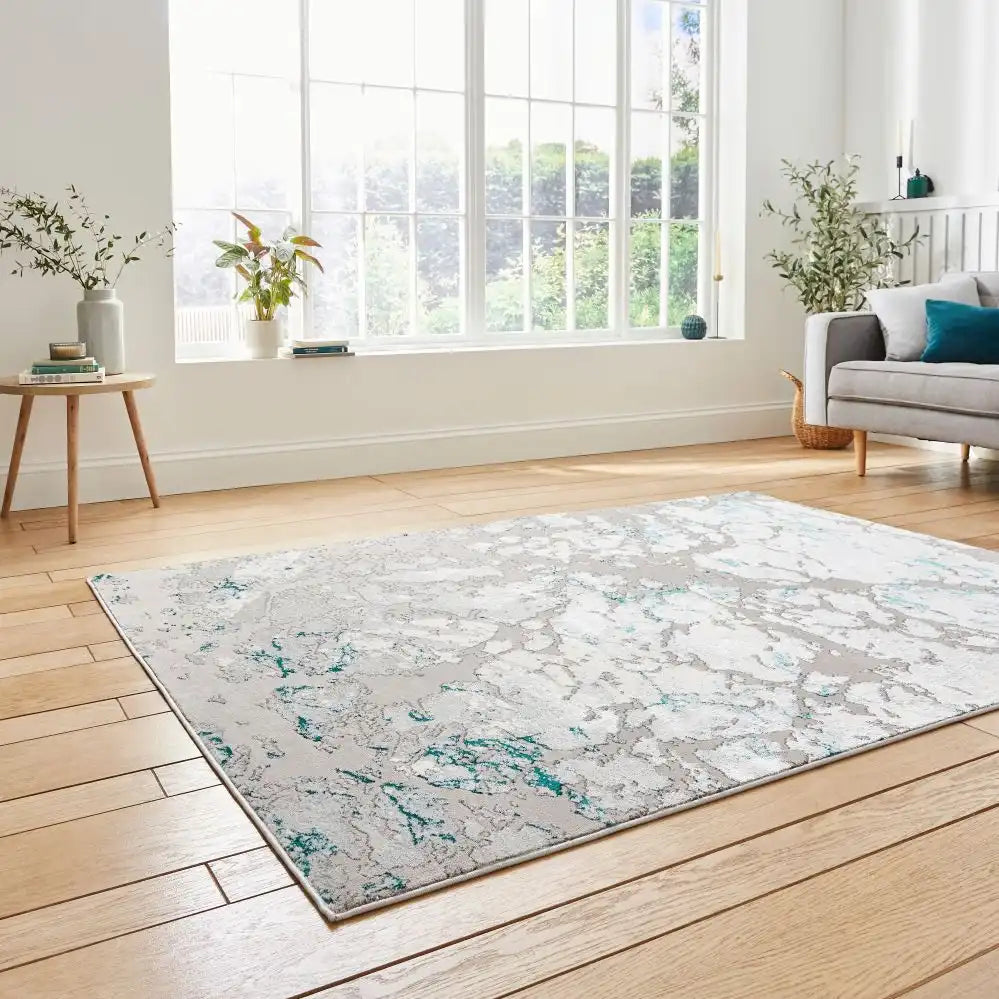 Apollo Think 2677 Grey Green Rug
