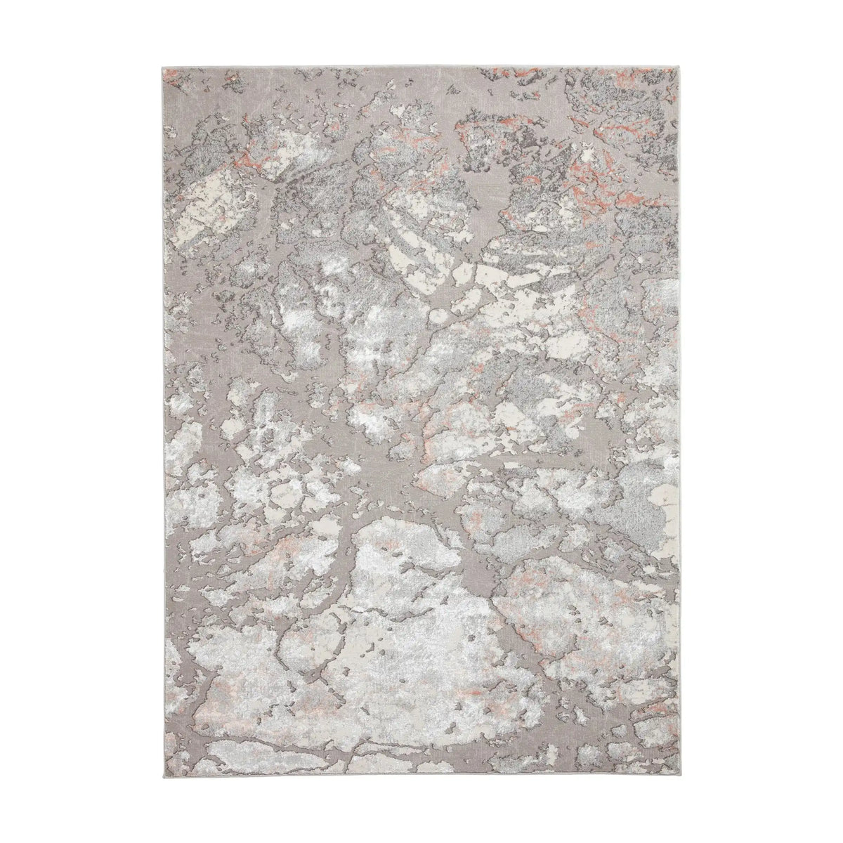Apollo Think 2677 Grey Rose Rug