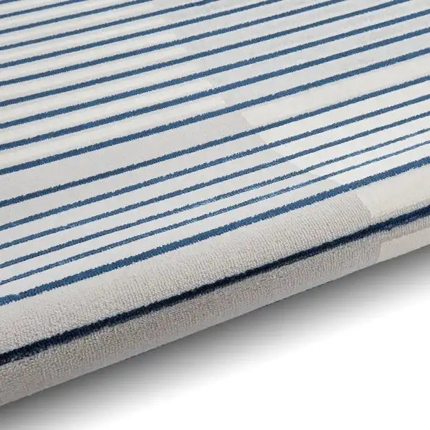 Apollo Think 2681 Grey Navy Rug