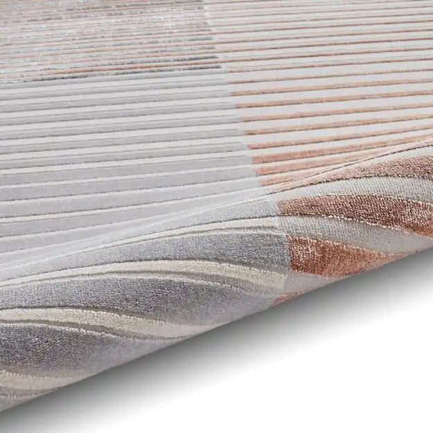 Apollo Think 2681 Grey Rose Rug