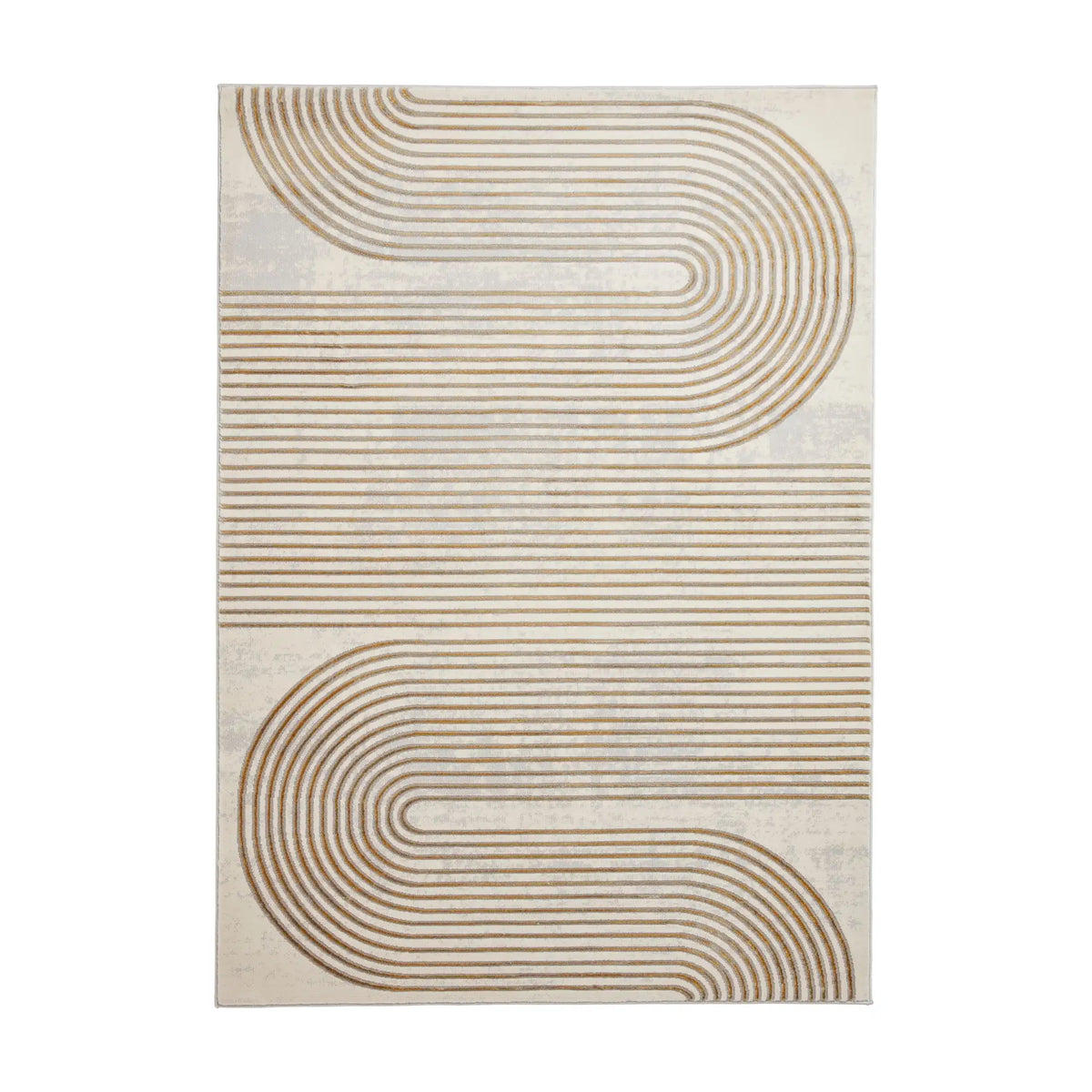 Apollo Think 2683 Grey Gold Rug