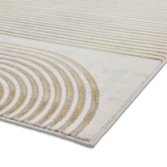 Apollo Think 2683 Grey Gold Rug