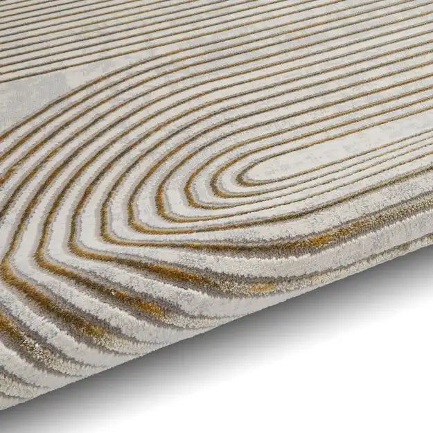 Apollo Think 2683 Grey Gold Rug