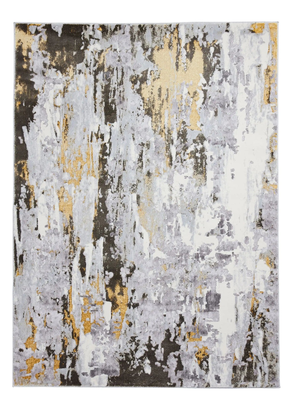 Apollo Think GR580 Grey Gold Rug