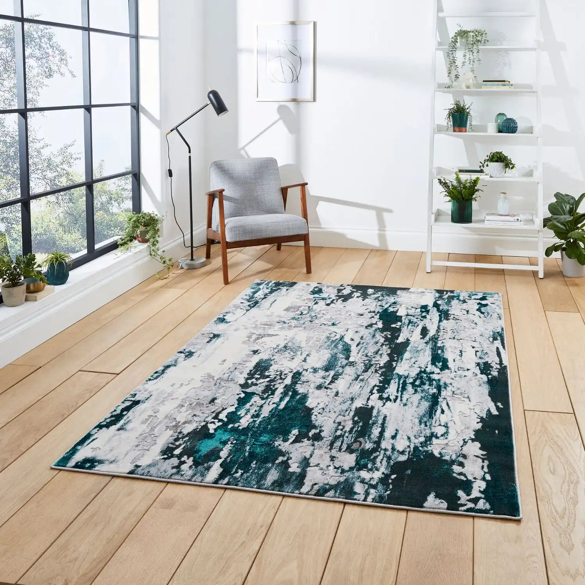 Apollo Think GR580 Grey Green Rug