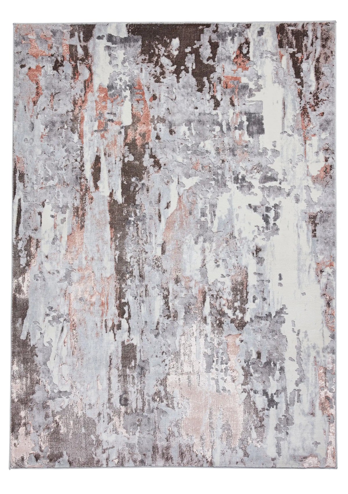 Apollo Think GR580 Grey Rose Rug