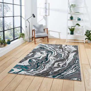 Apollo Think GR584 Grey Green Rug