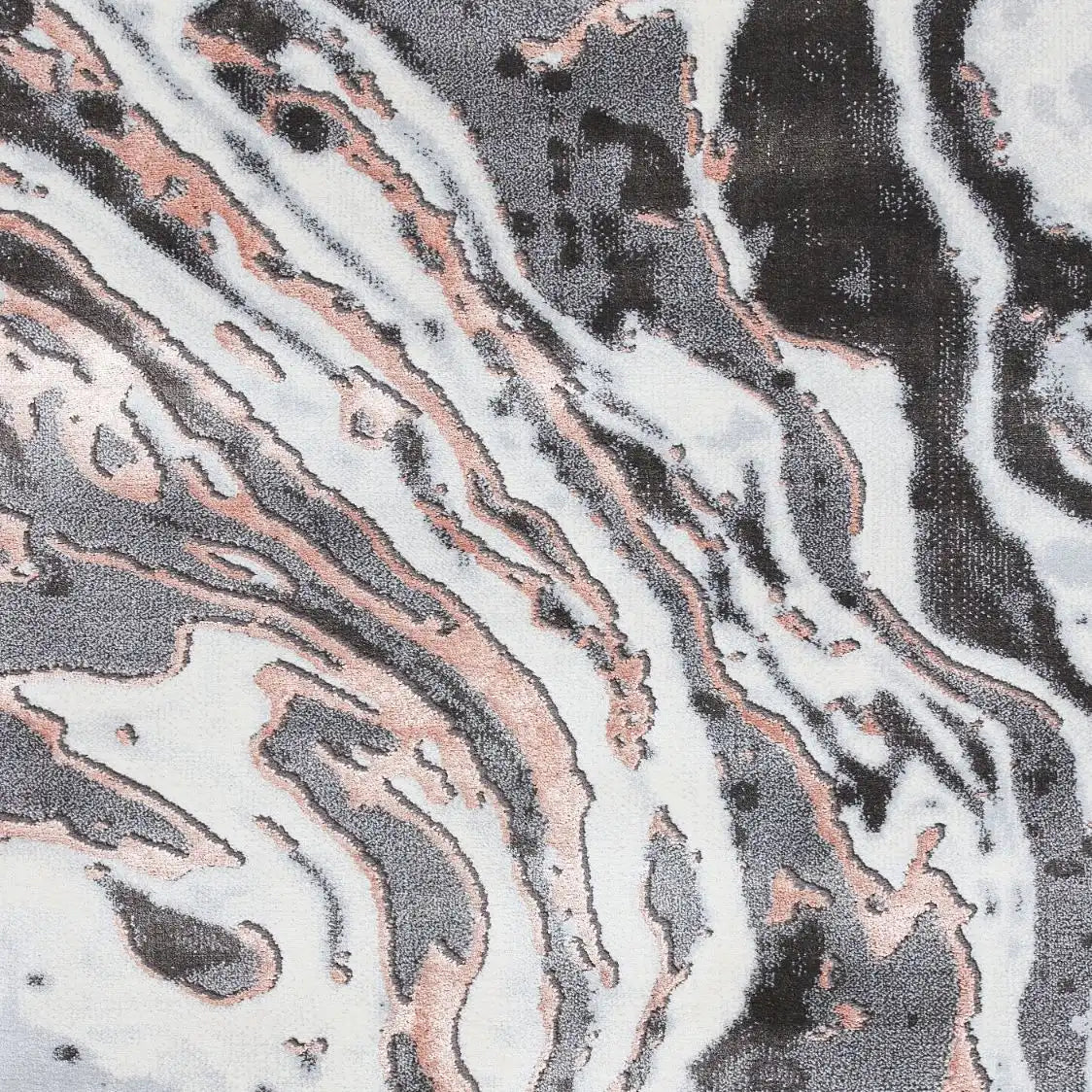 Apollo Think GR584 Grey Rose Rug