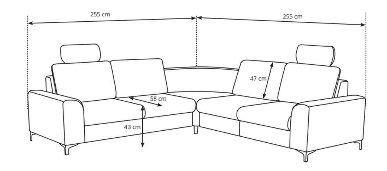 Aspen Corner Sofa Bed