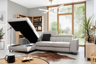Asto Express Delivery Corner Sofa Bed With Storage Vera 1/15