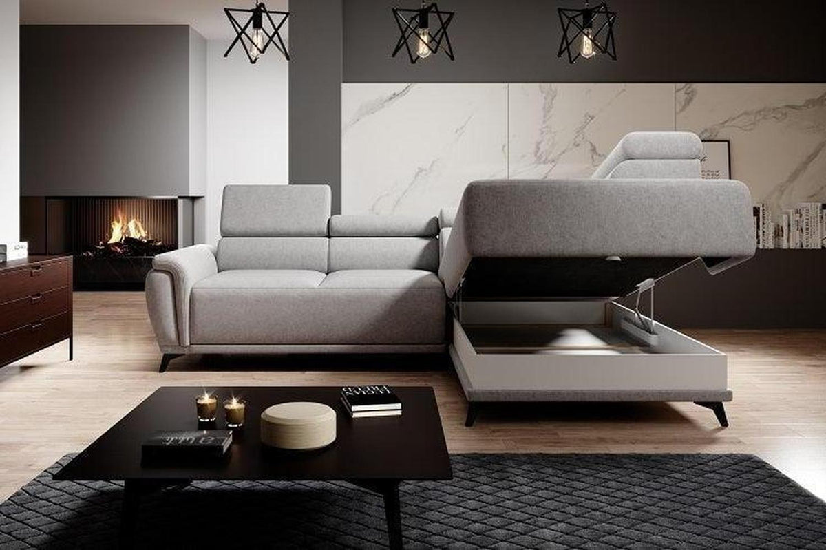 Atlanta Express Delivery Corner Sofa Bed With Storage Monolith 84